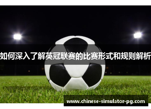 如何深入了解英冠联赛的比赛形式和规则解析